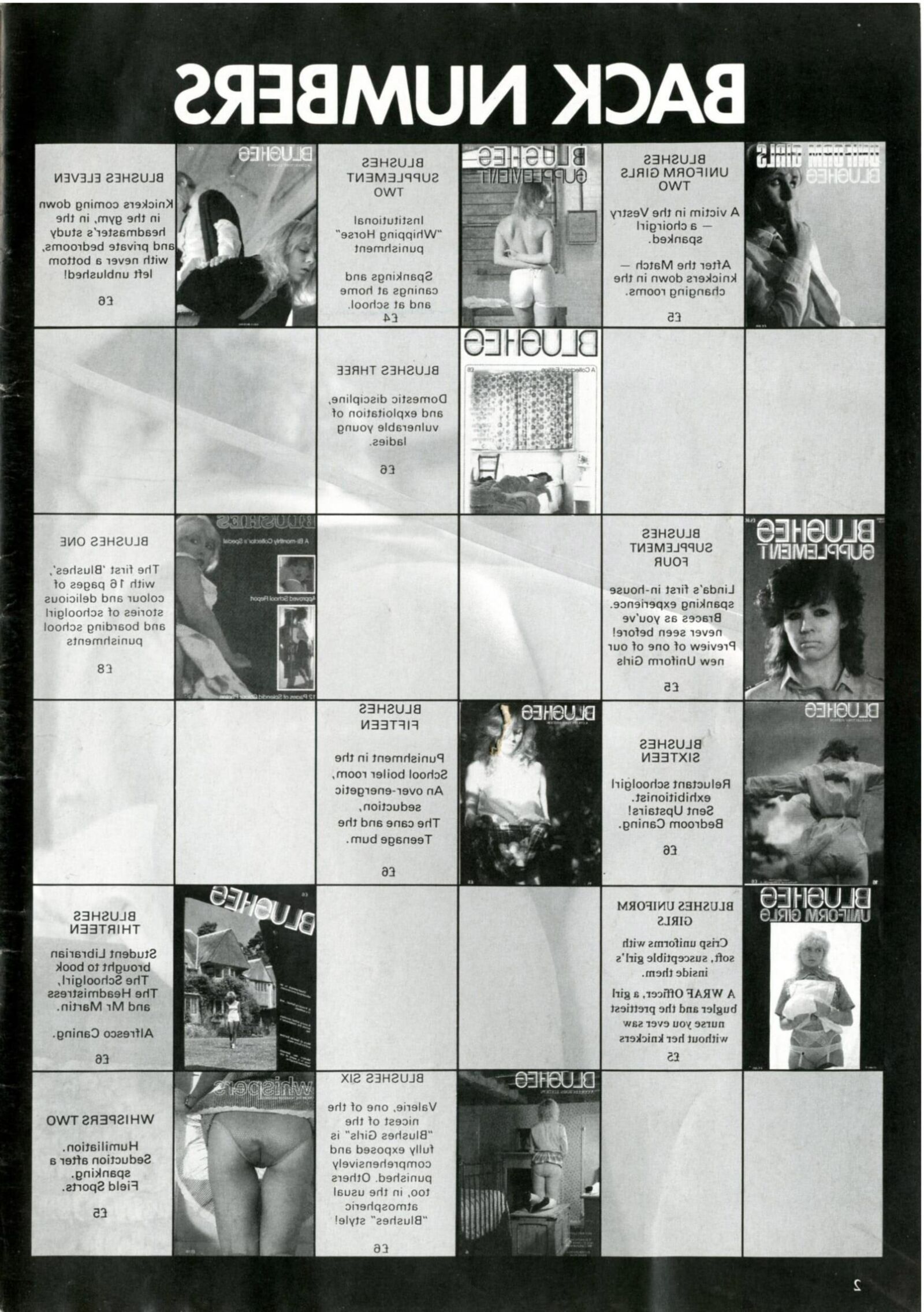 Retro Spanking Whispers issue (complete)