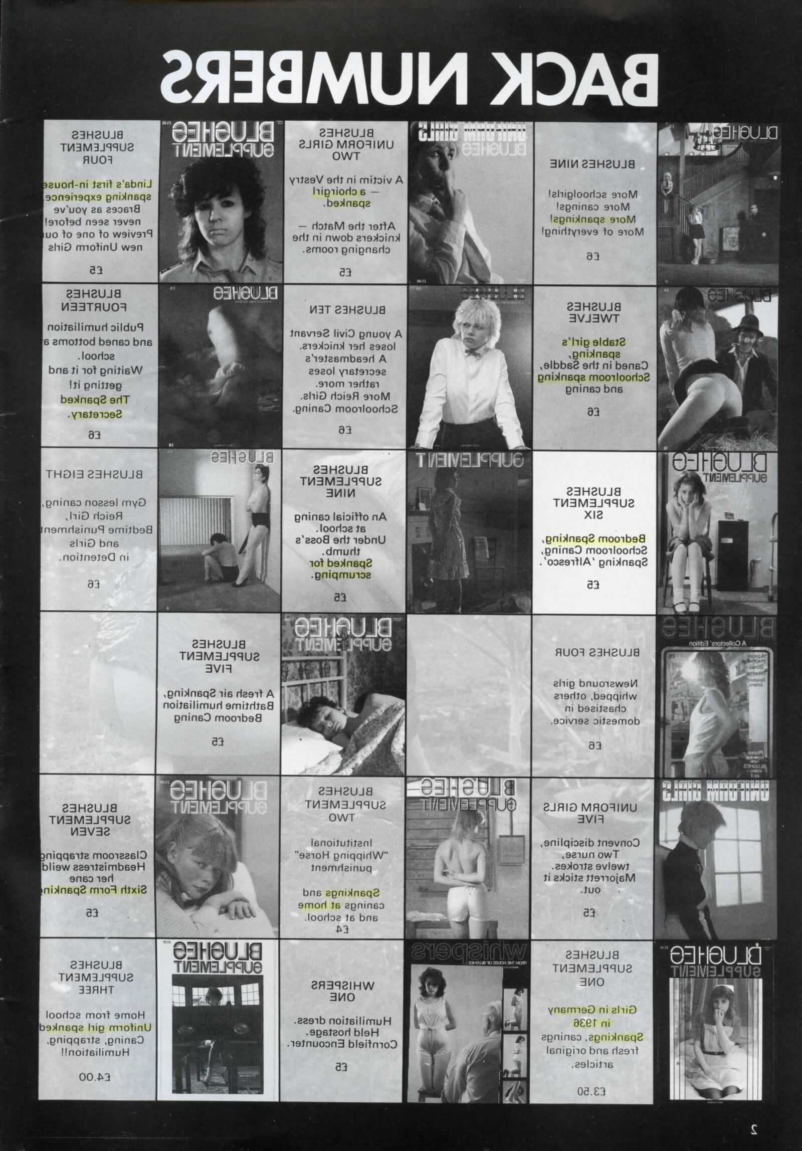 Retro Spanking Whispers issue (complete)
