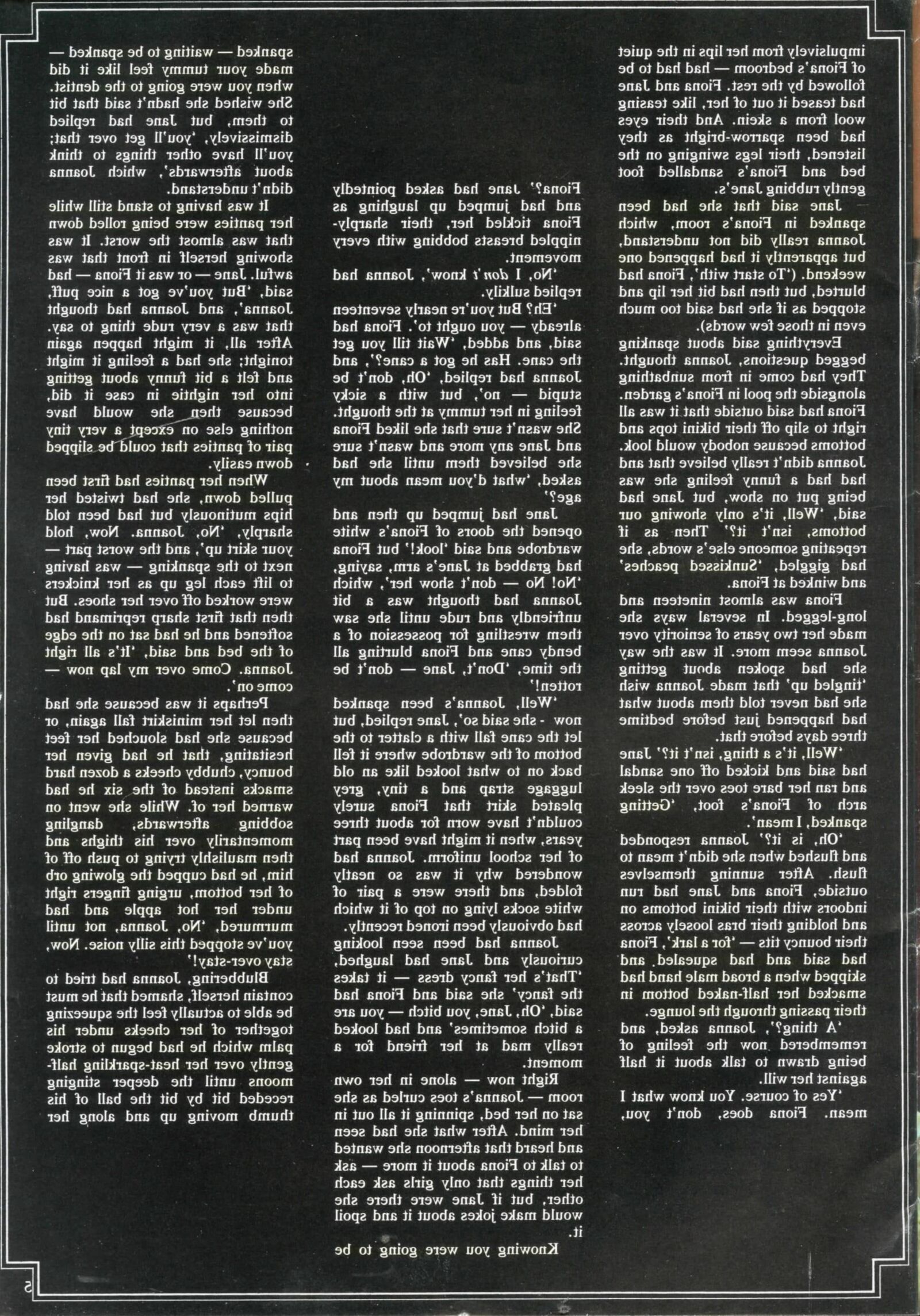 Retro Spanking Whispers issue (complete)