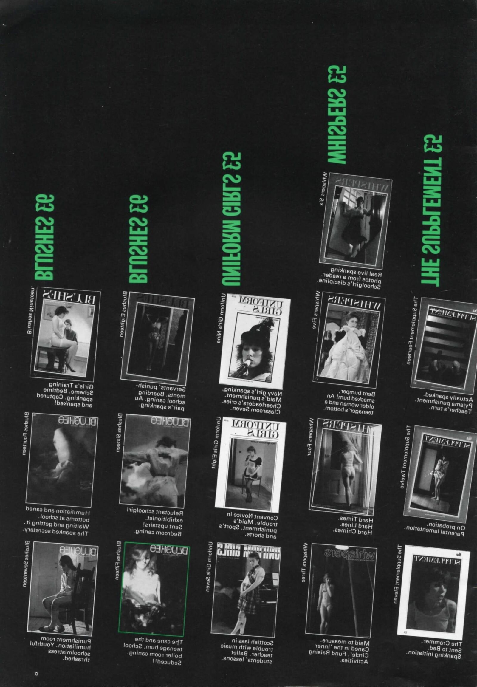 Retro Spanking Whispers issue (complete last issue)