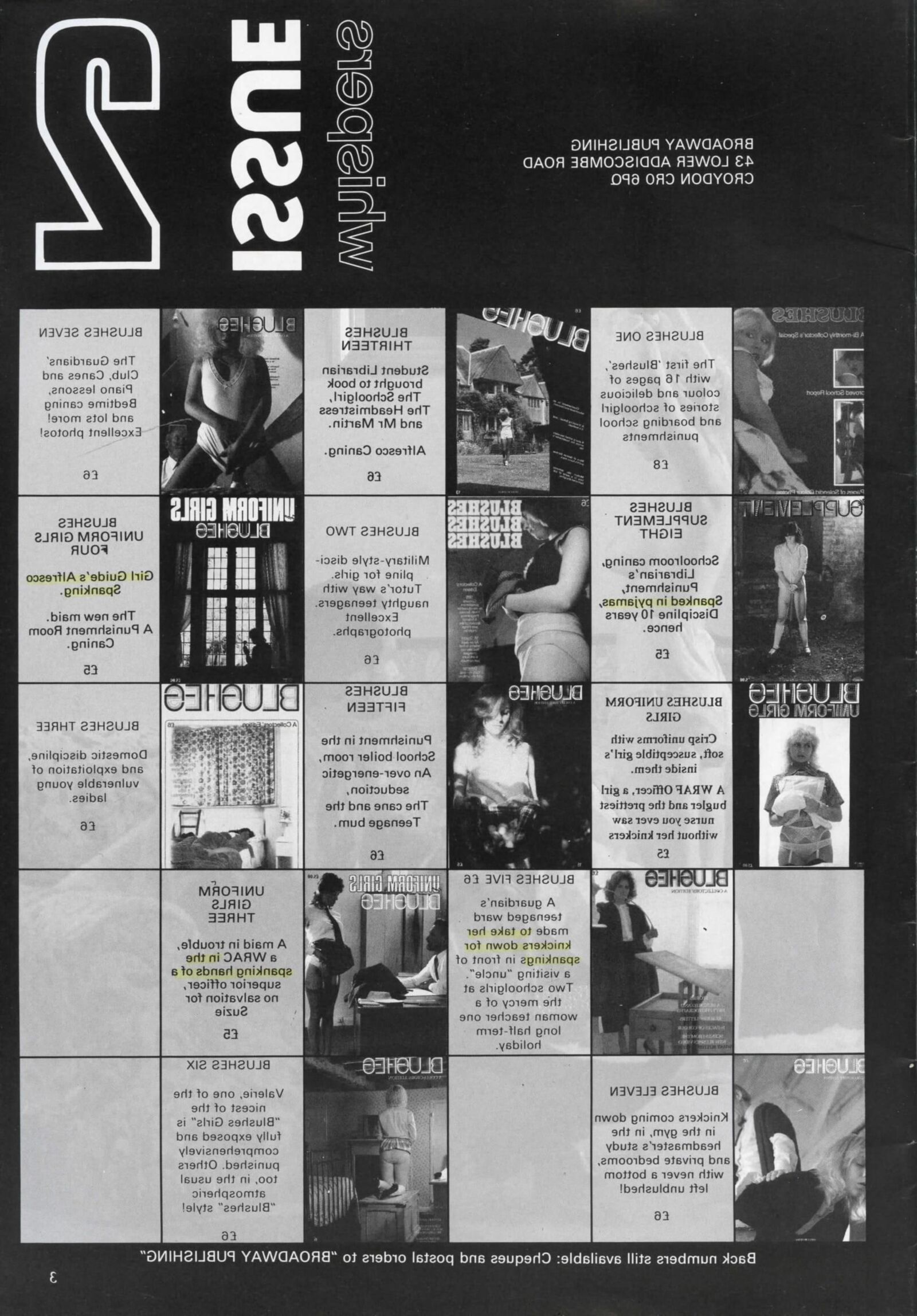 Retro Spanking Whispers issue (complete)