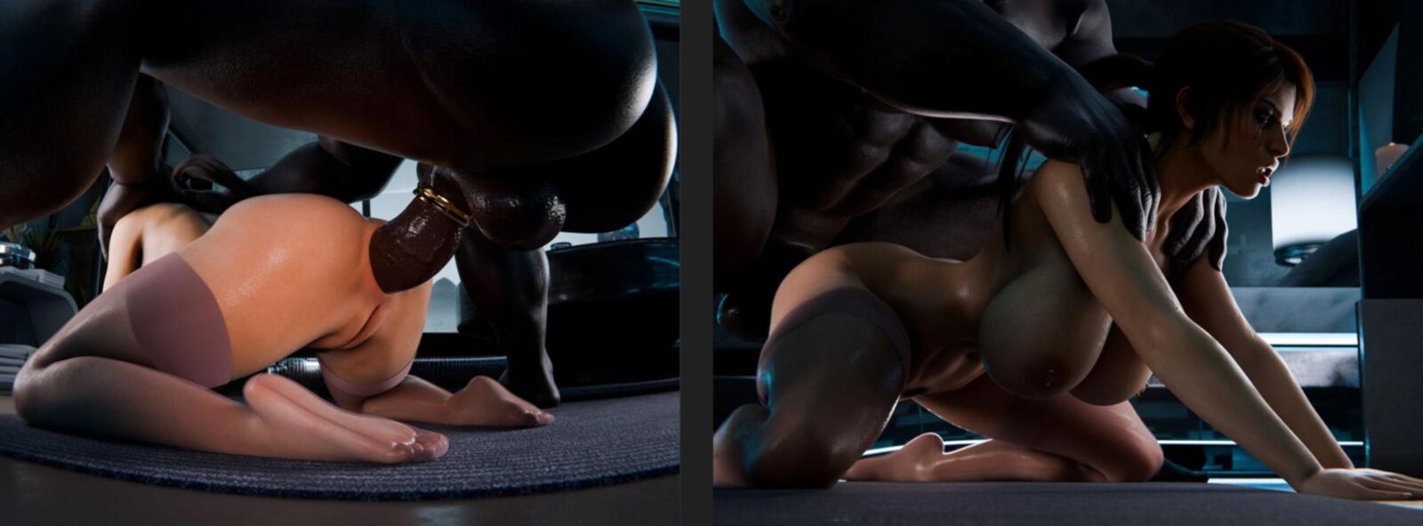 Lara Croft Variations on a Theme