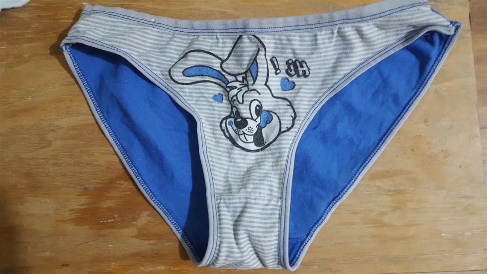 Polaco flaco Camelteequeen maja en ropa interior de conejos