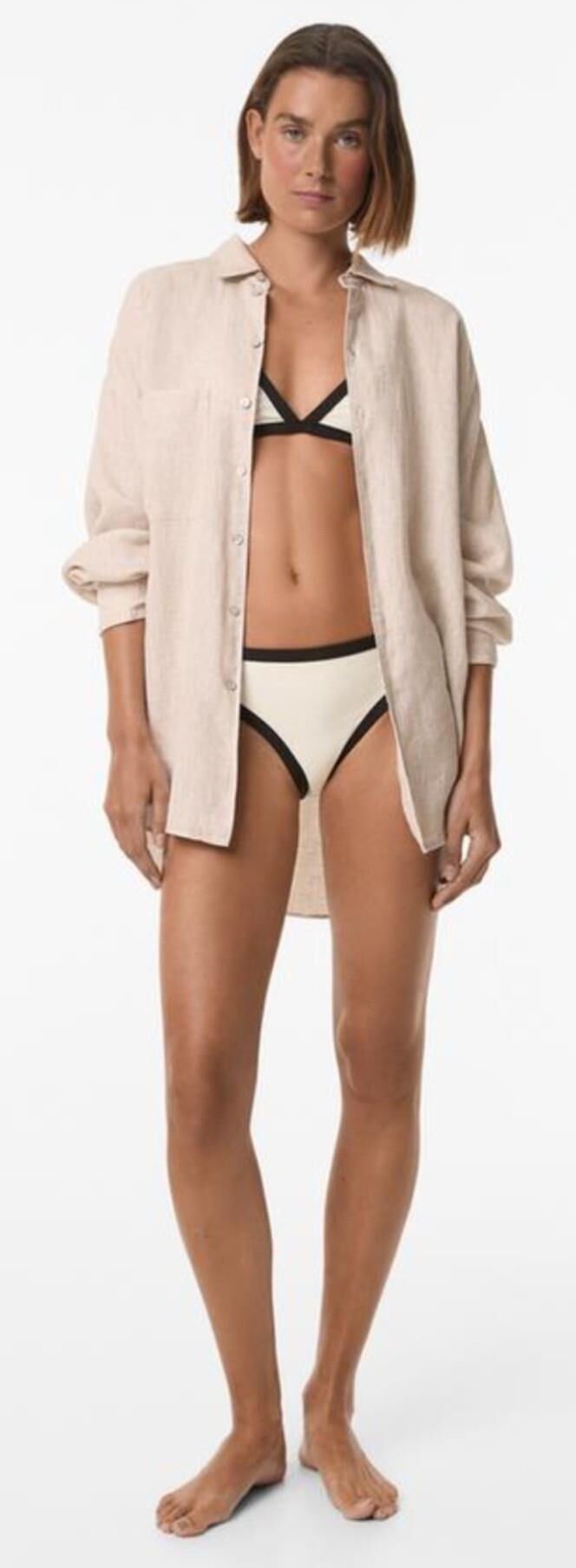 Mezcla de lencería y bikini