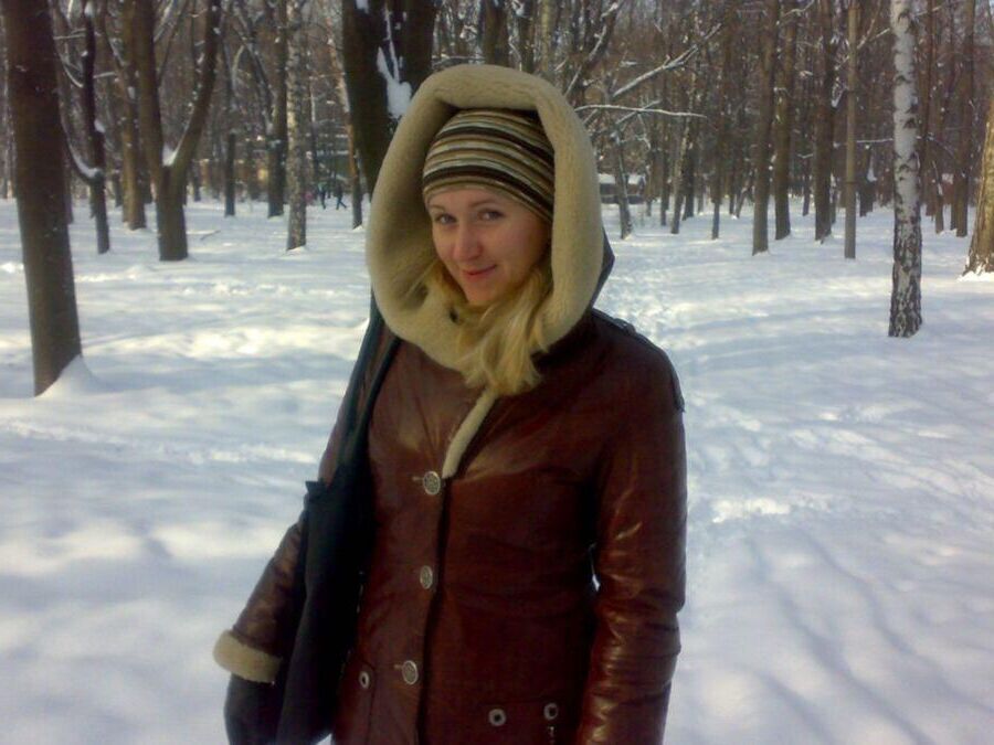 Pregnant Olga from Kharkiv in Ukraine