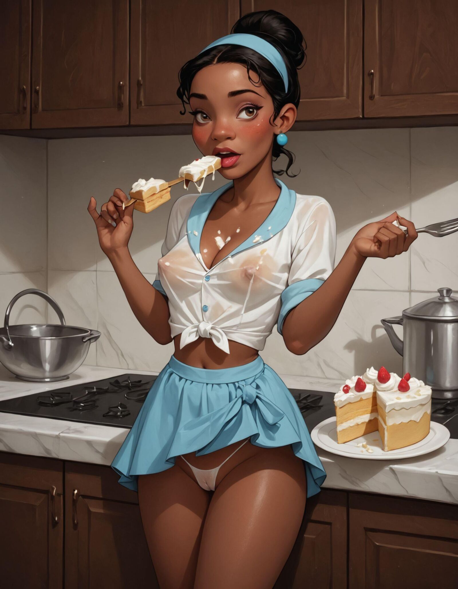 A princesa e o sapo tiana hentai