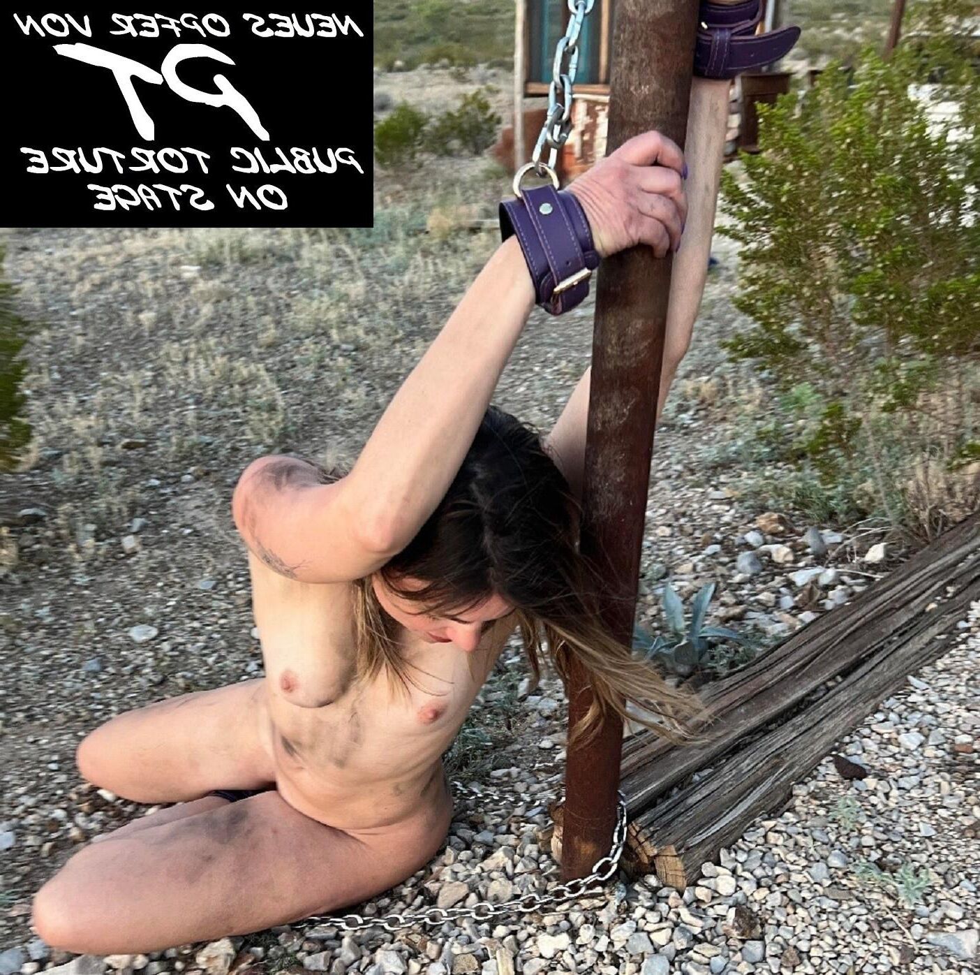 PT neue Opfer public torture on stage 