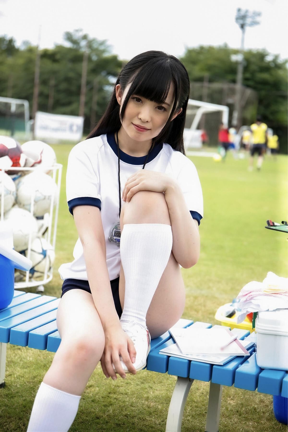 Coleção de fotos do gerente de atividades do clube de Kirari Sena