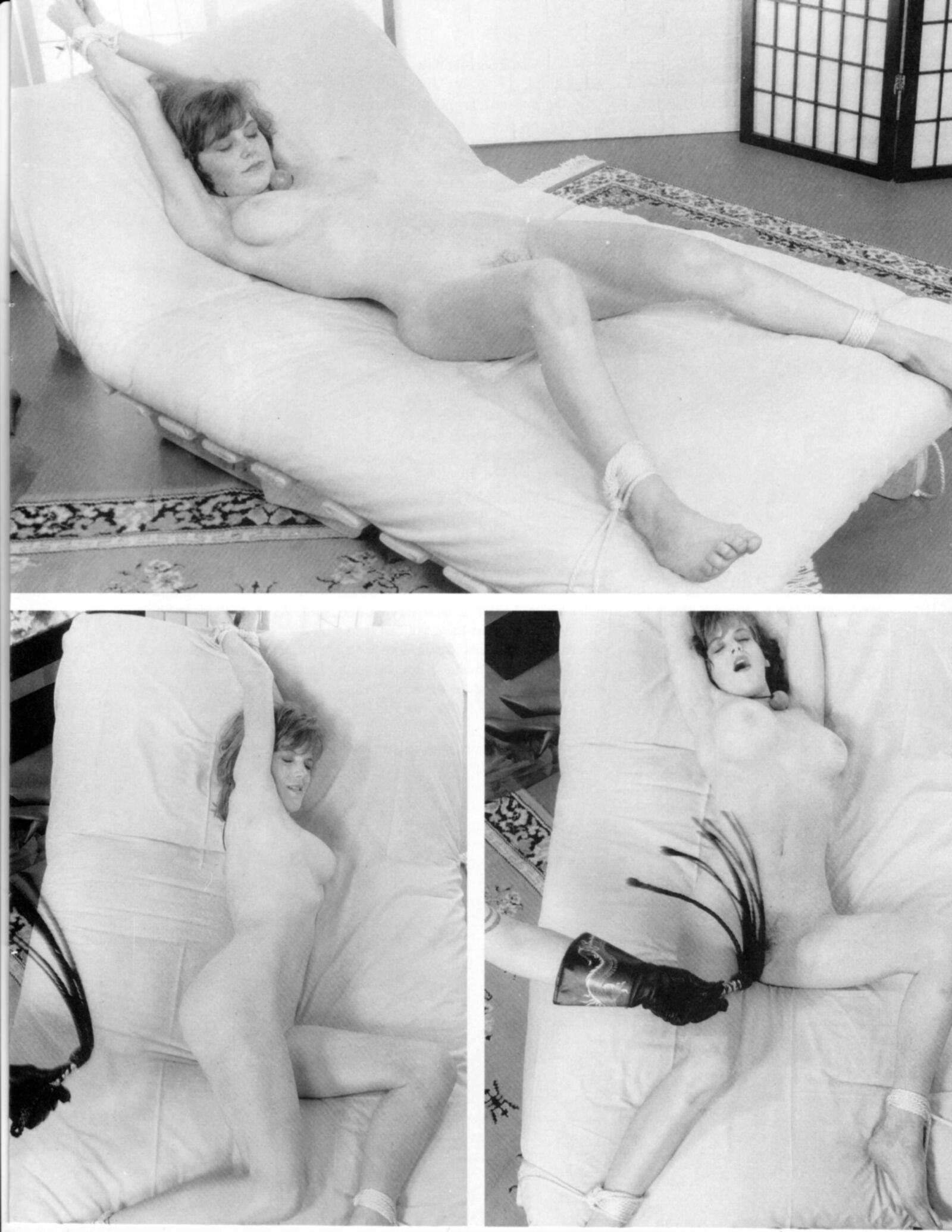 Vintage Bondage Magazine Bondage en el aficionado