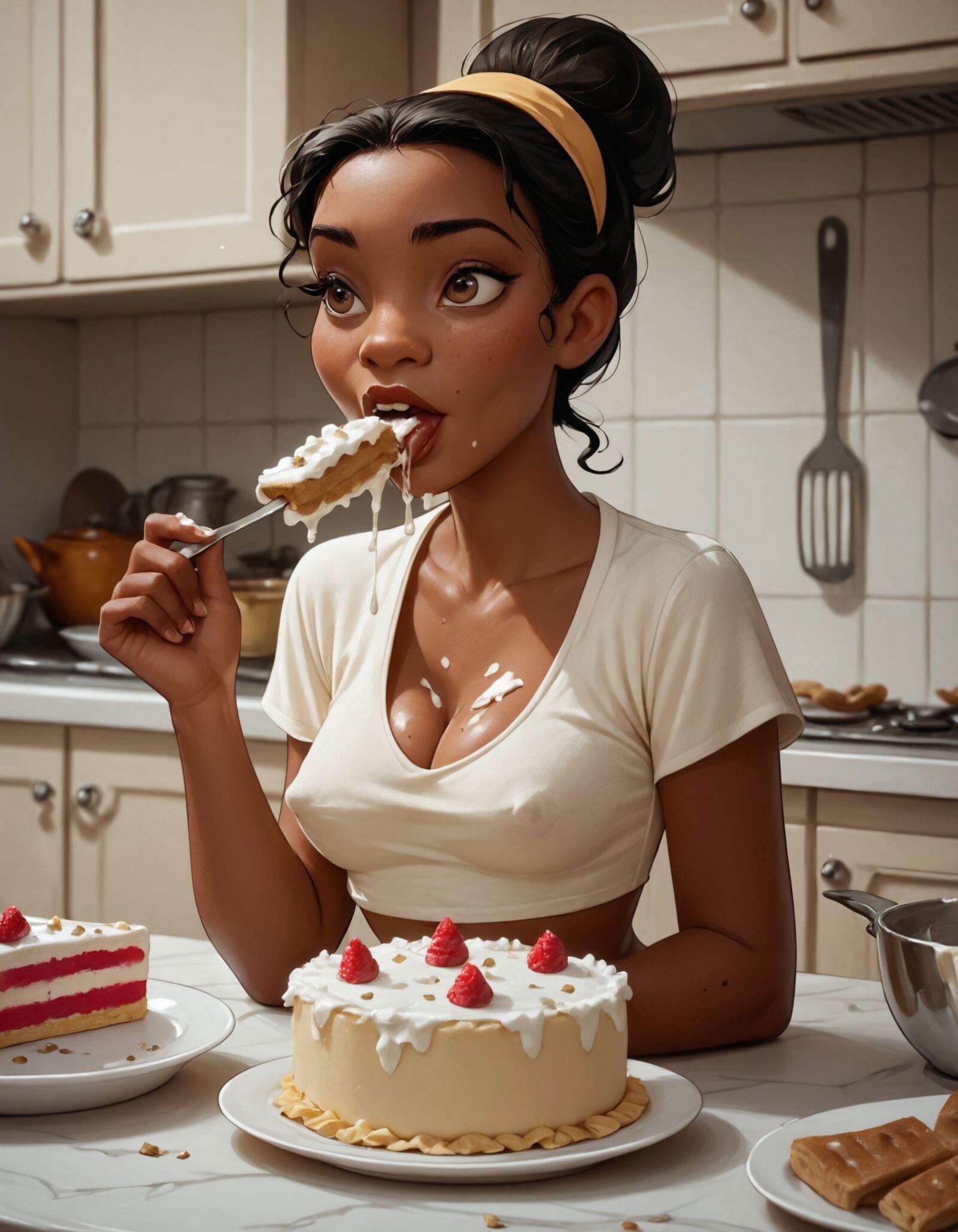 A princesa e o sapo tiana hentai