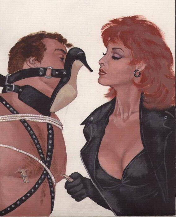 Humillación masculina de femdom