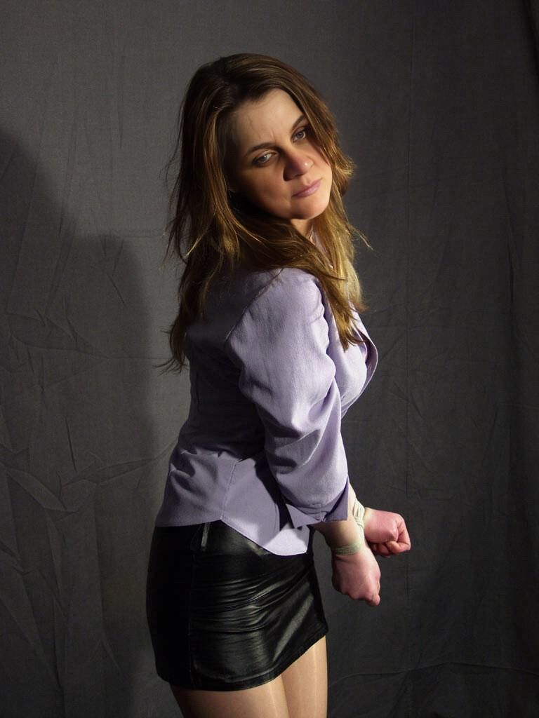 La sesión de fotos de la esclavitud de Sophie sale mal