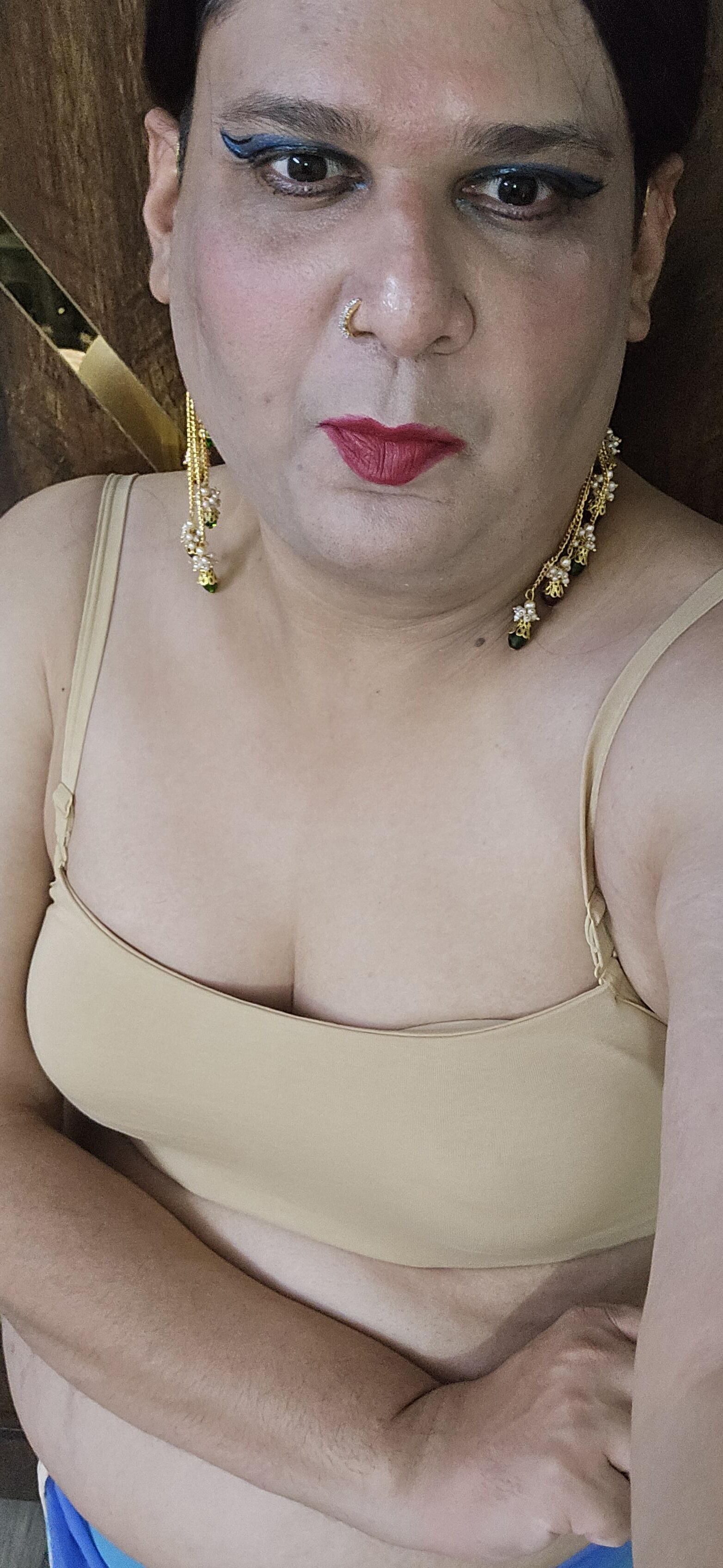 Shemale Monica m cum liebevolles Gesicht