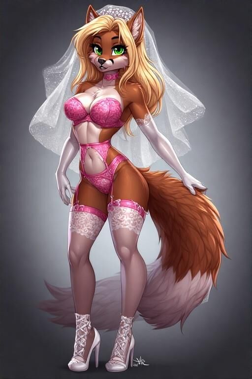 Peludo para nupcial