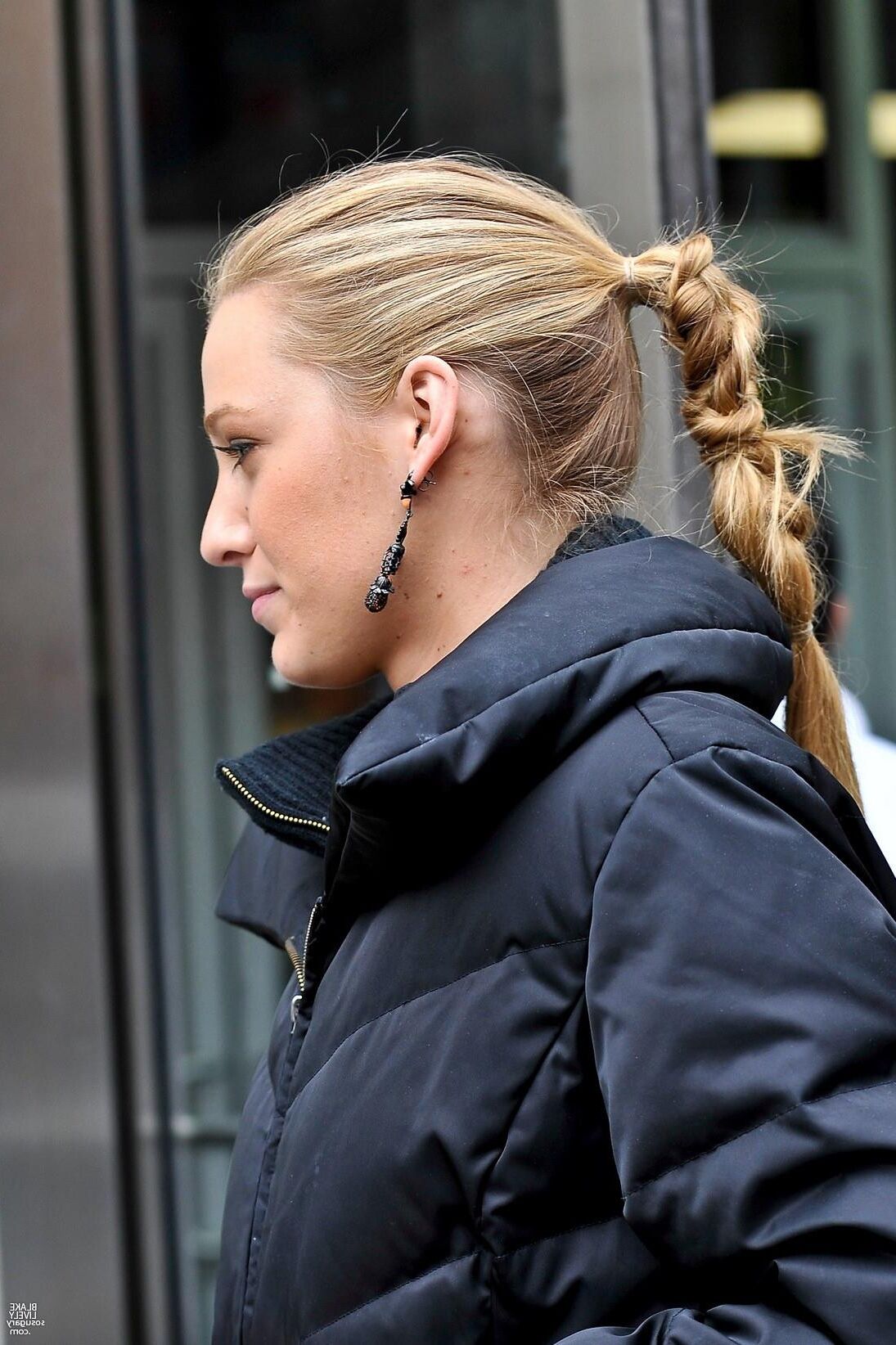 Blake Lively filming Gossip Girl, September , 