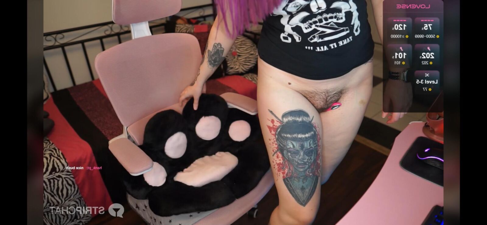 Бездонный Camgirl с хорошим кустом