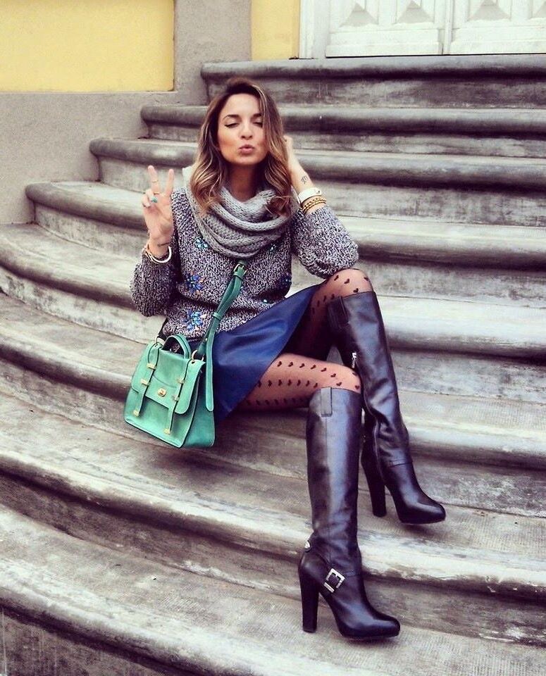 Couro e botas