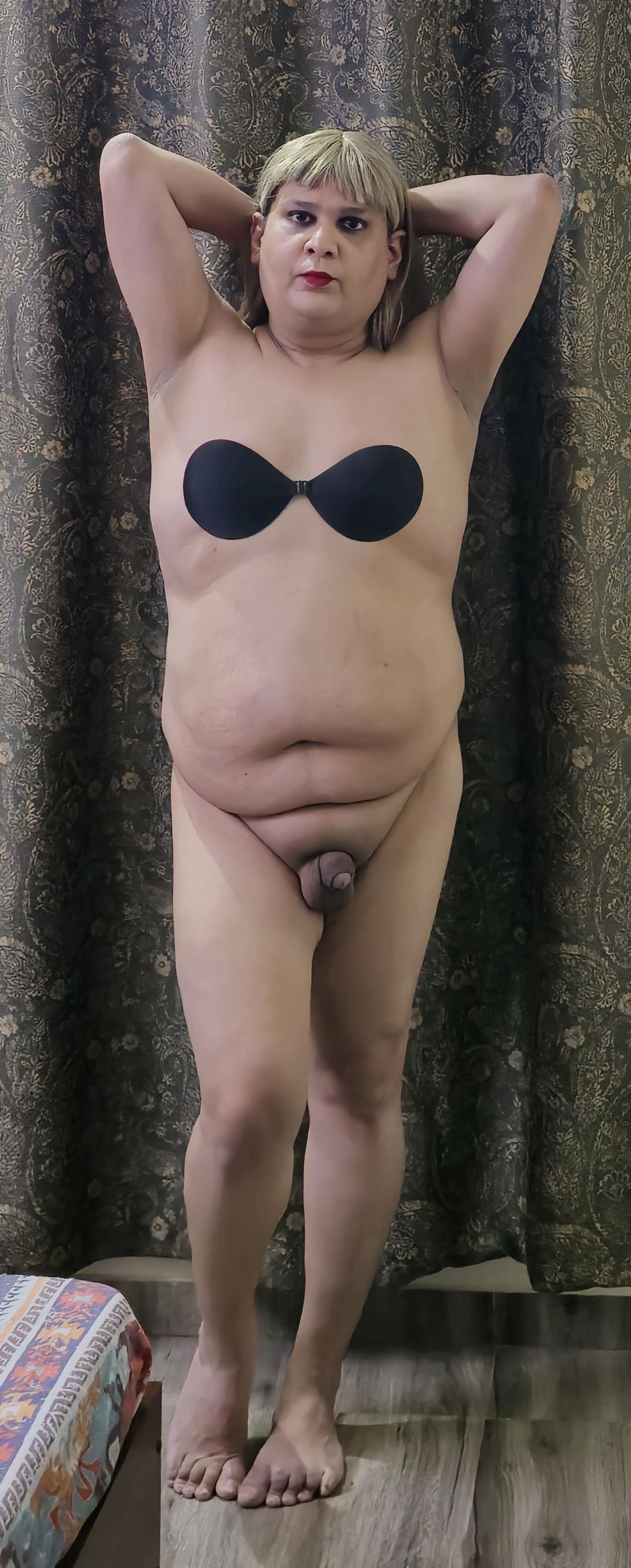 blonde shemale monica m nude
