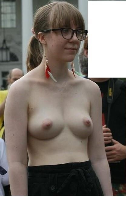 Topless in Denim 