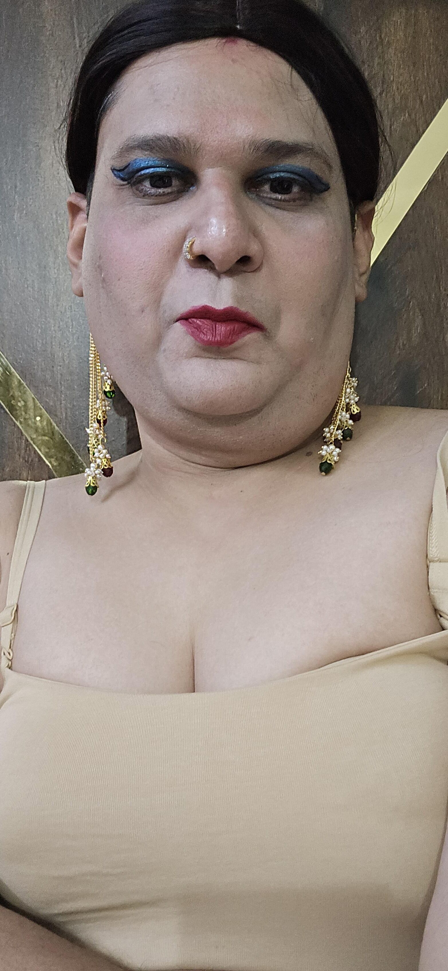 Shemale Monica m cum liebevolles Gesicht