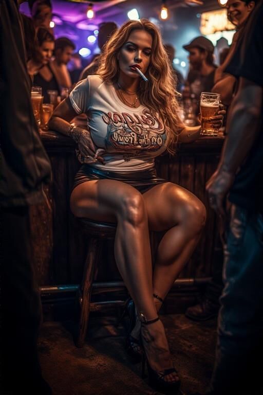 Smoking Cougar on the Prowl