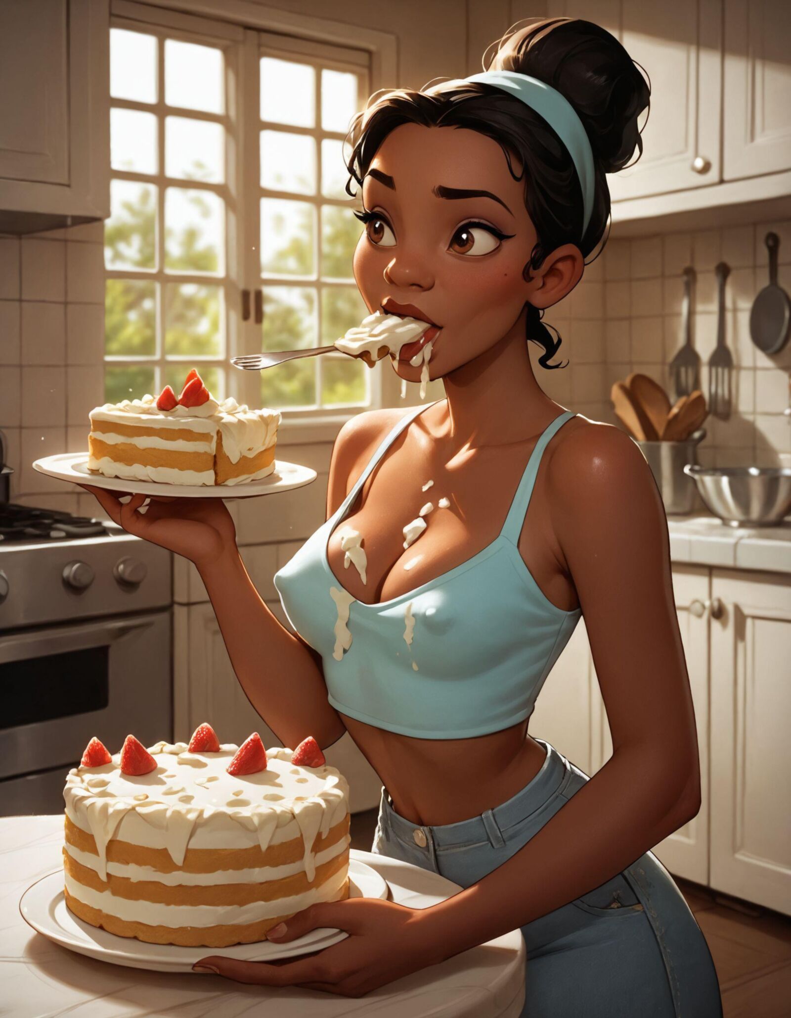A princesa e o sapo tiana hentai