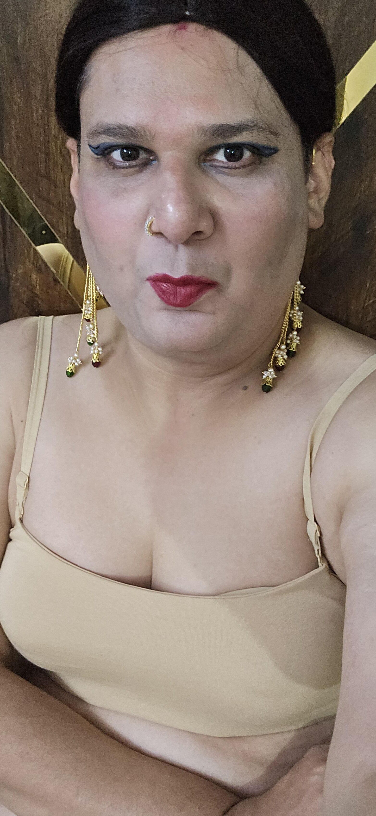 Shemale Monica m cum liebevolles Gesicht