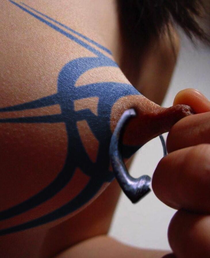 PINCHING NIPPLES (PLEASURE AND PAIN) #