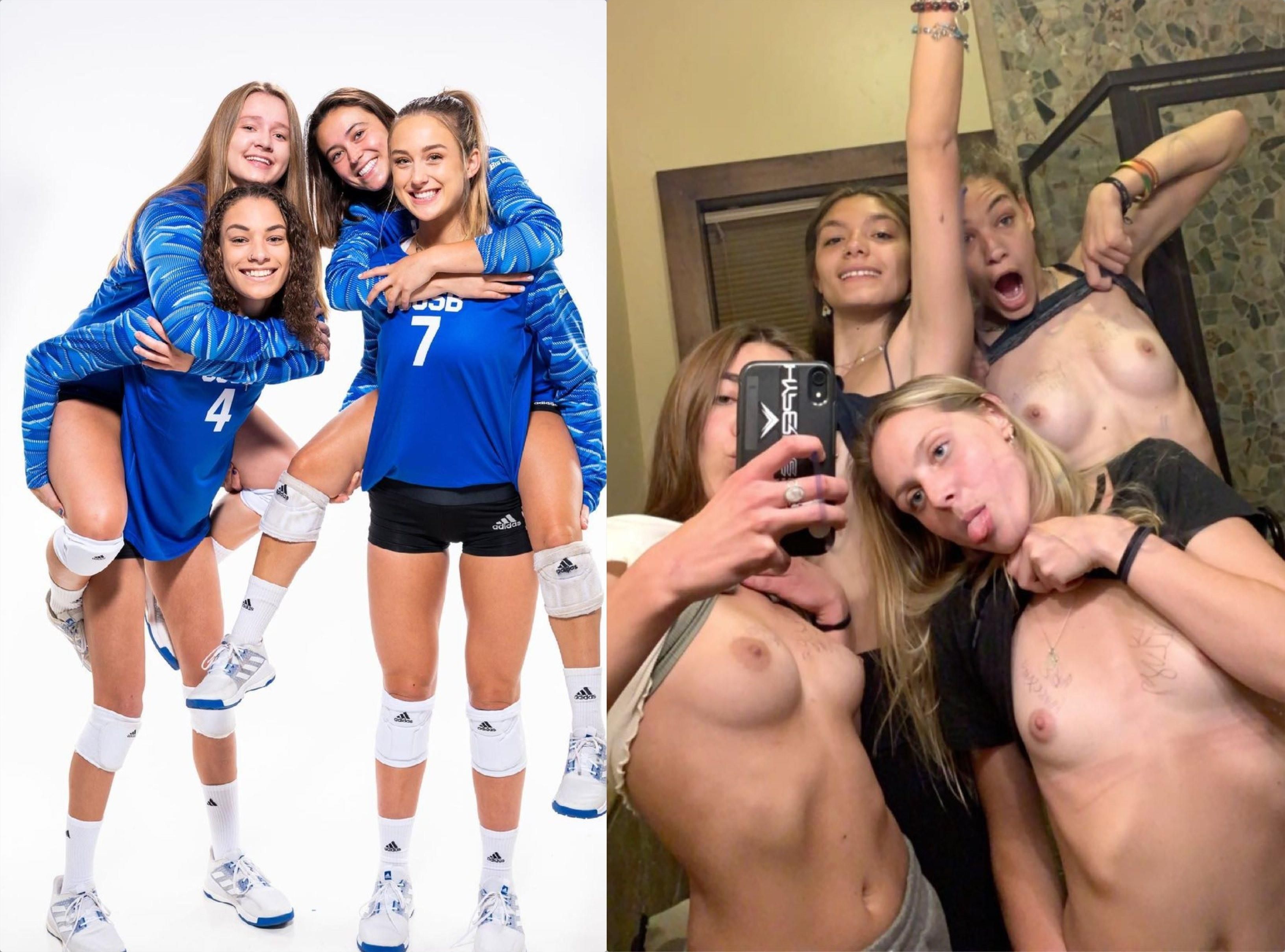 Selfies Mädchen und Jungen
