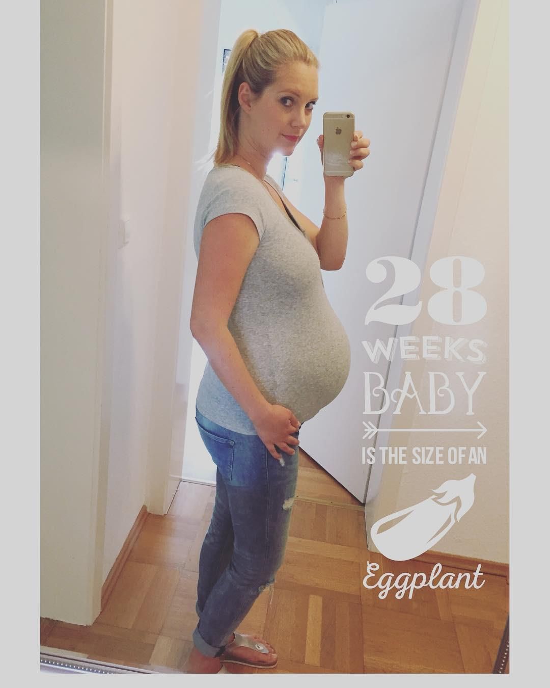 Блондинка Preggo Power