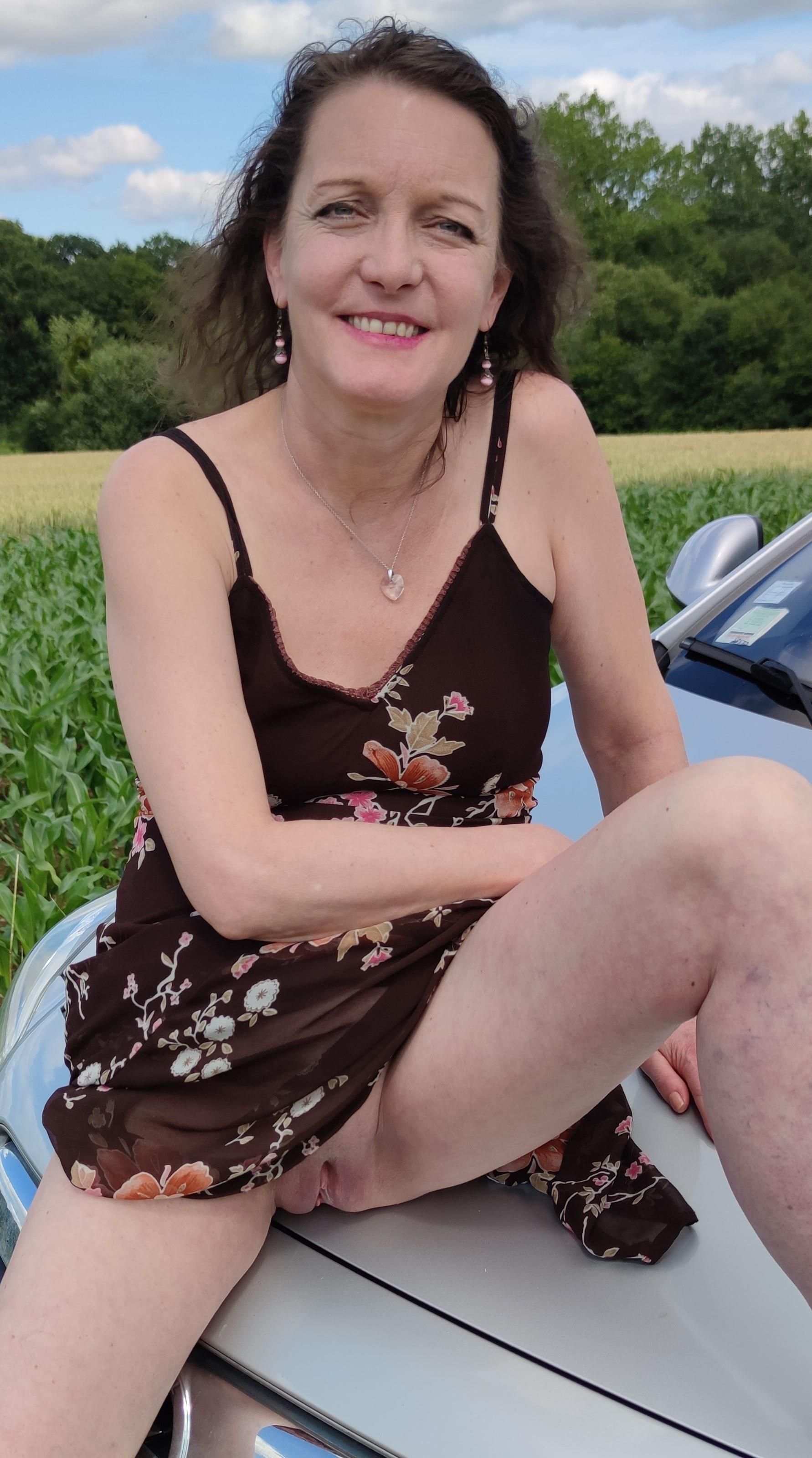 Weiße Pantie rasierte vol