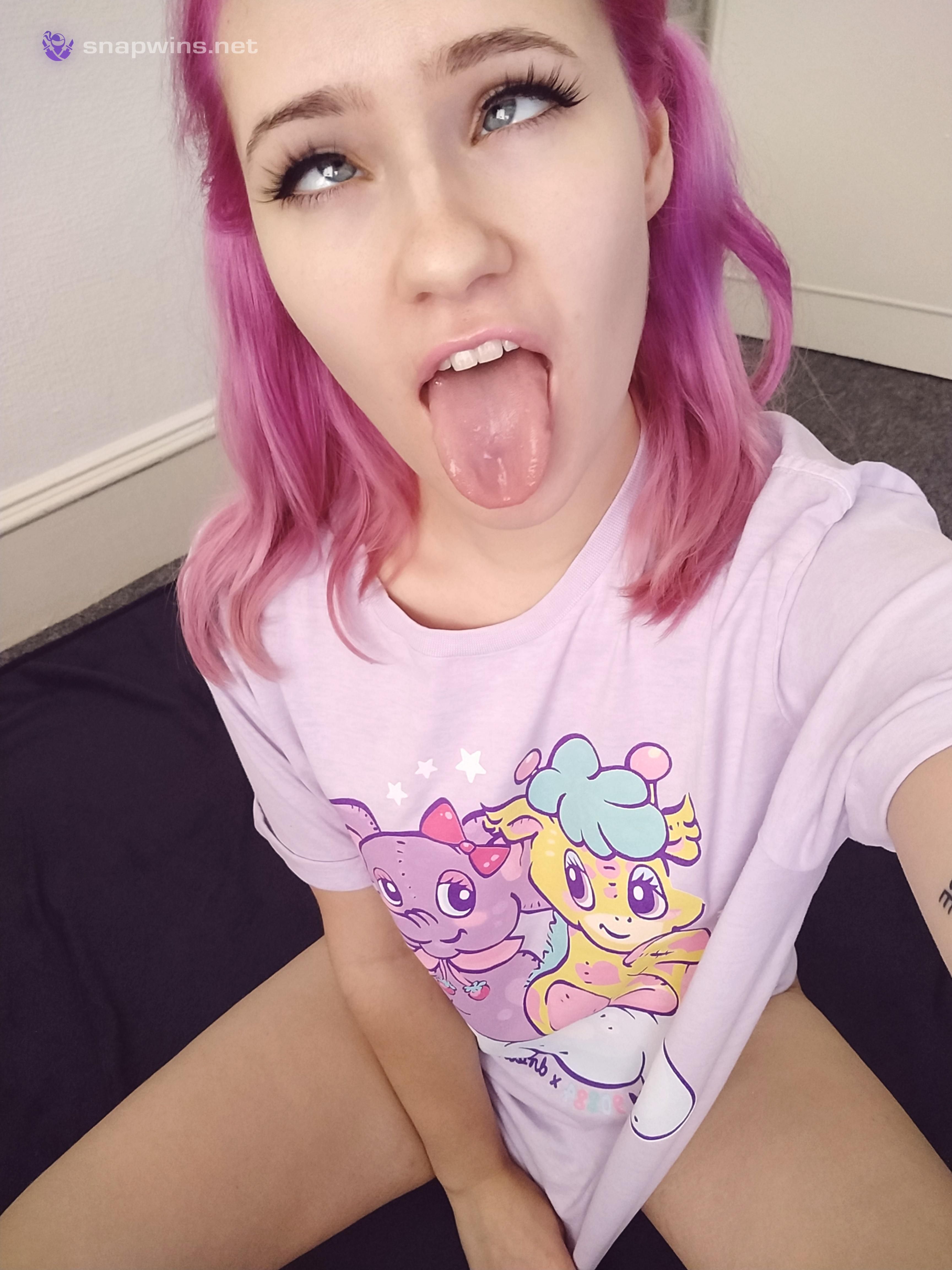Beste echte Ahegao!