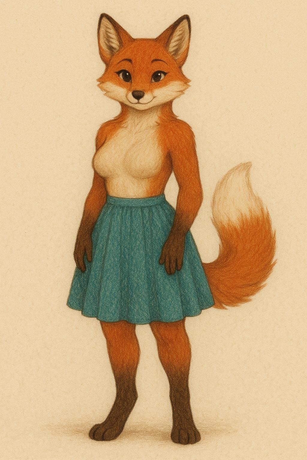 Ai Foxes Vixens s'amuse