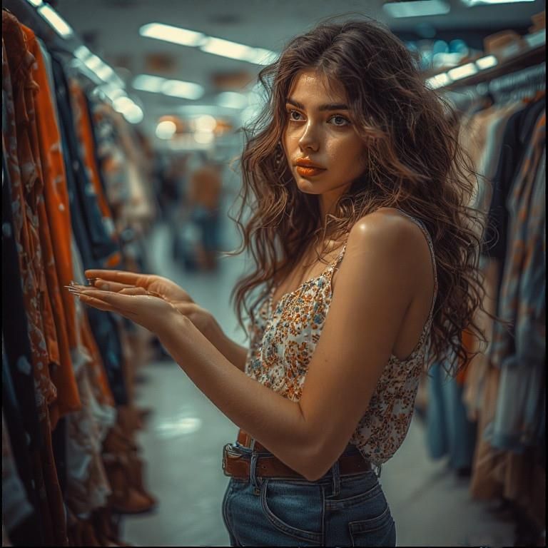 TIGHT JEANS GIRL