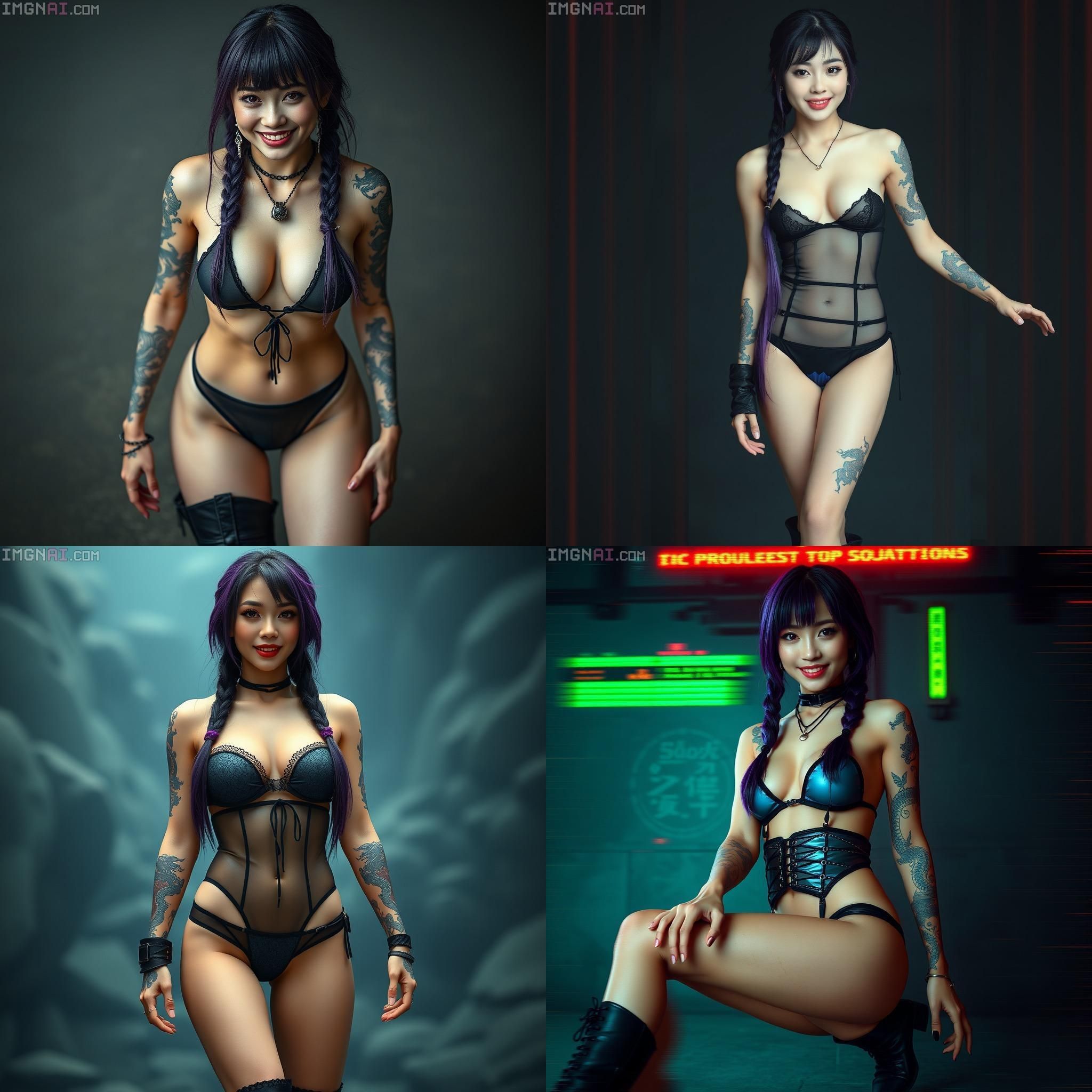 Other clothes, other poses, other scenes...