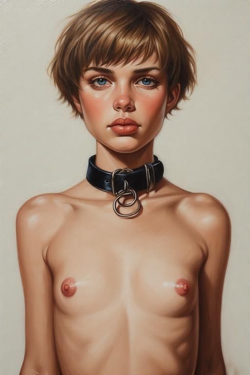 beauté à poitrine plate ai