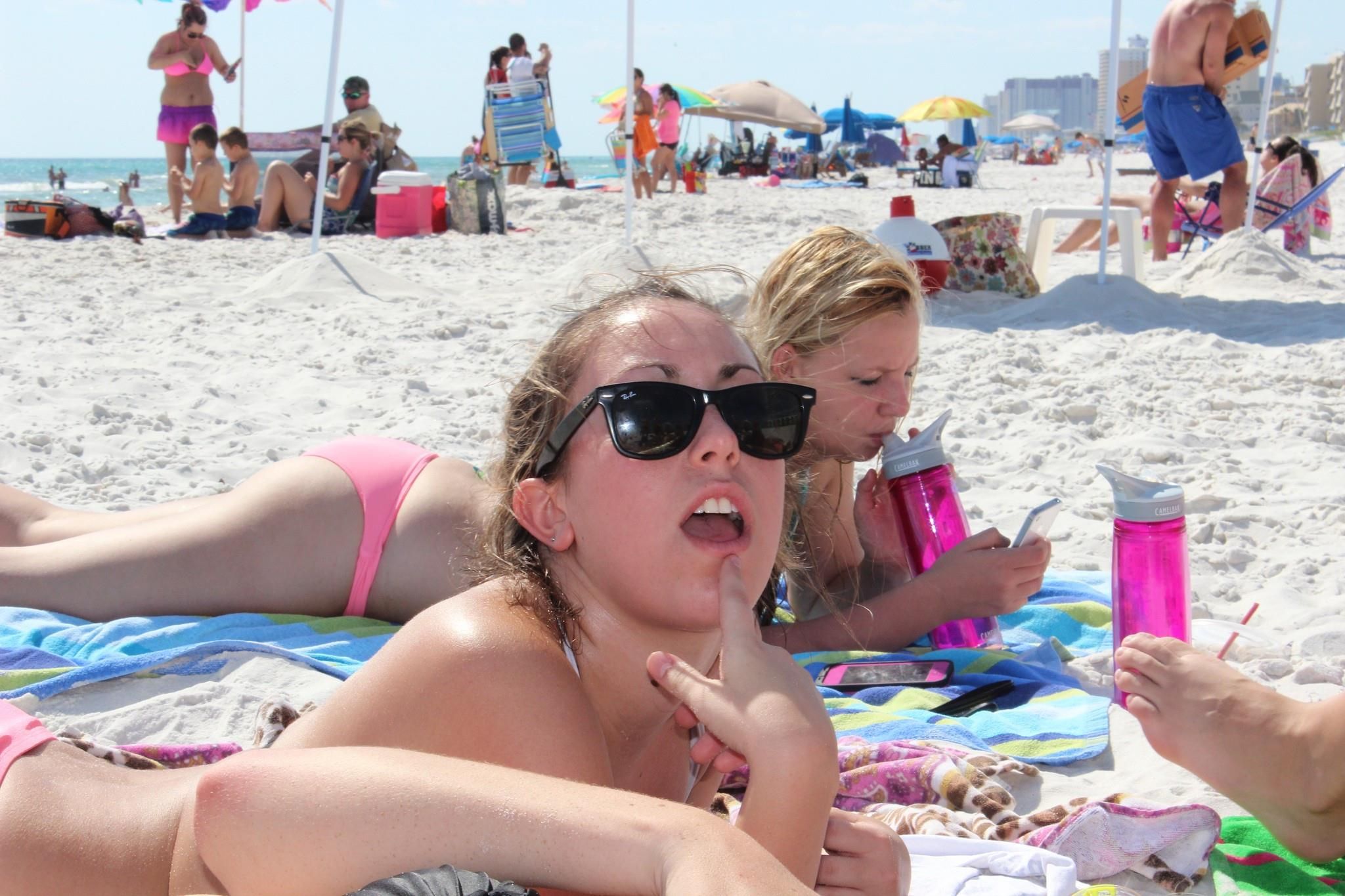 Strandmädchen