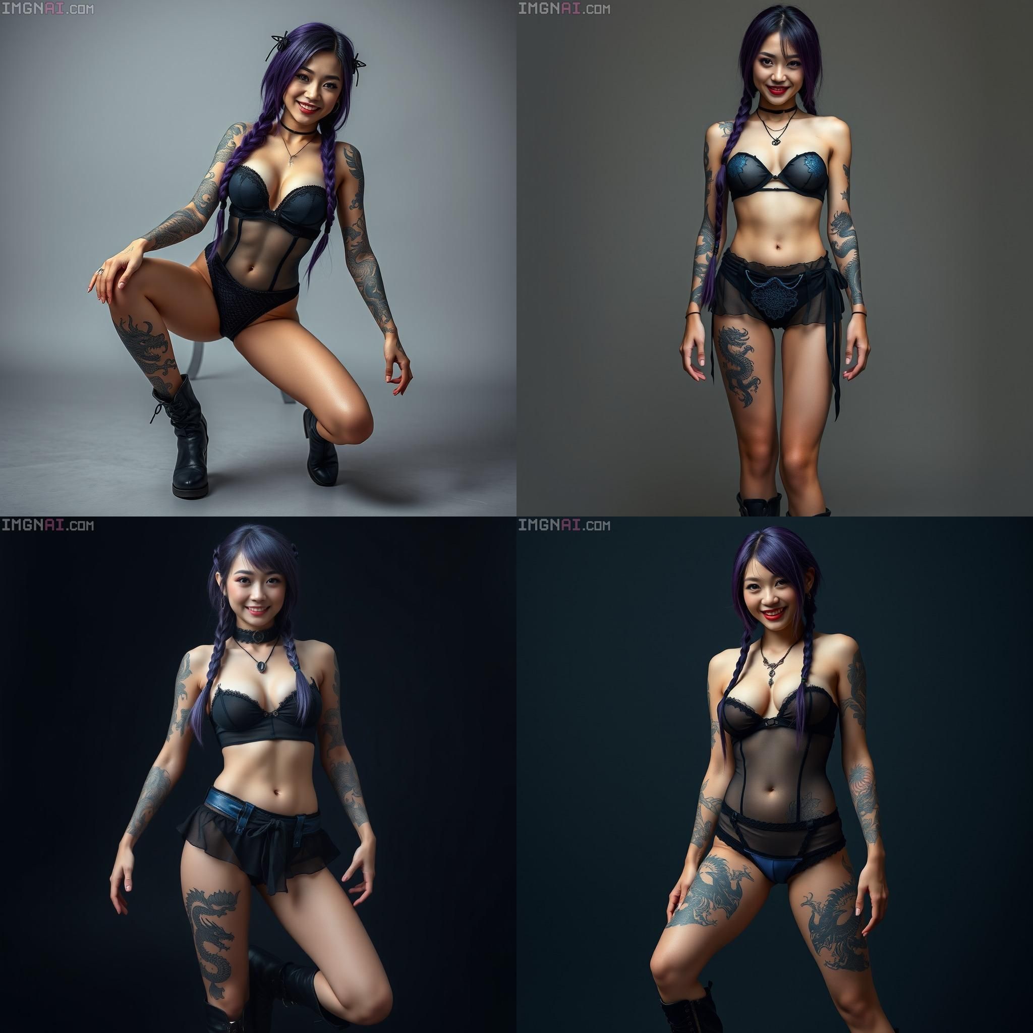 Other clothes, other poses, other scenes...