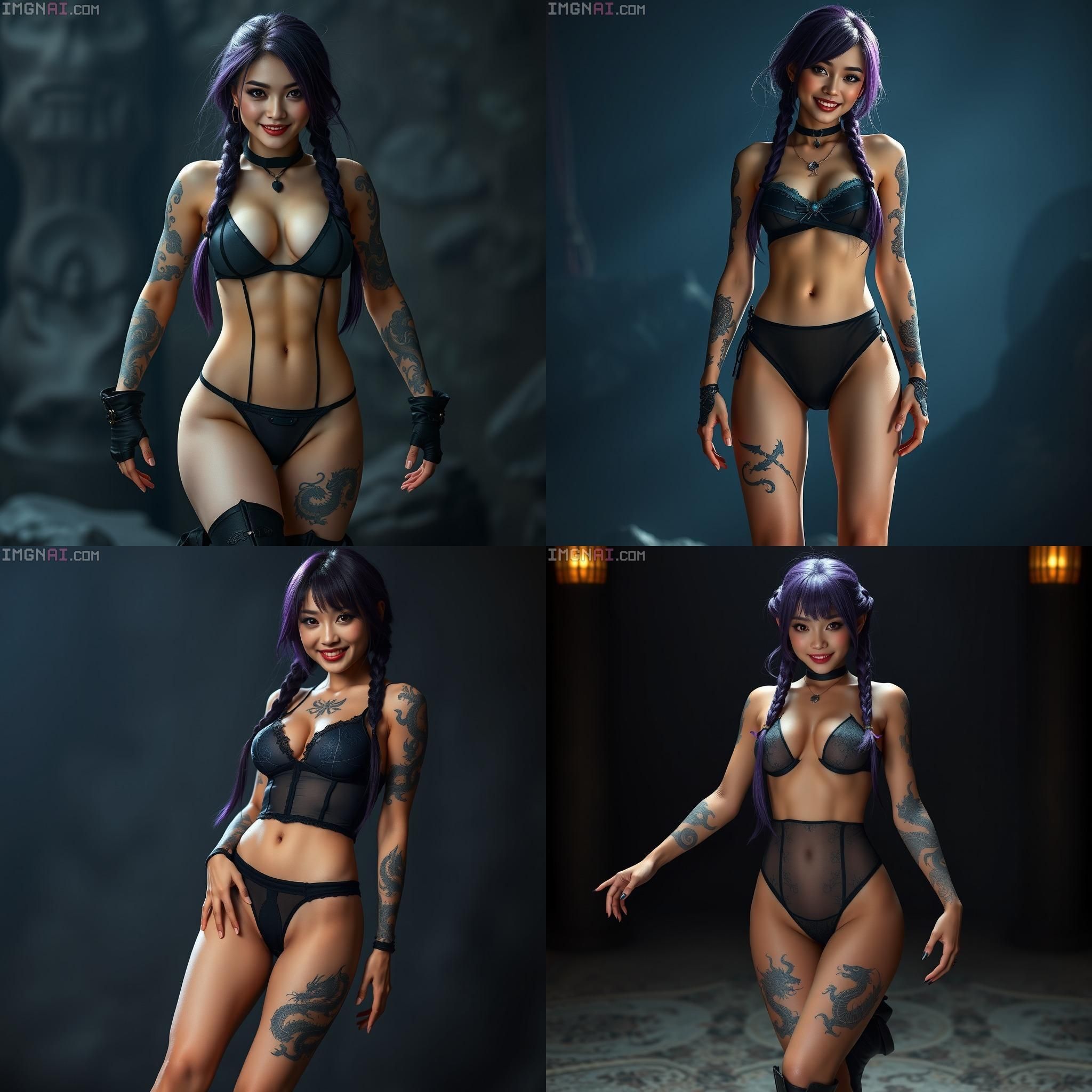 Other clothes, other poses, other scenes...