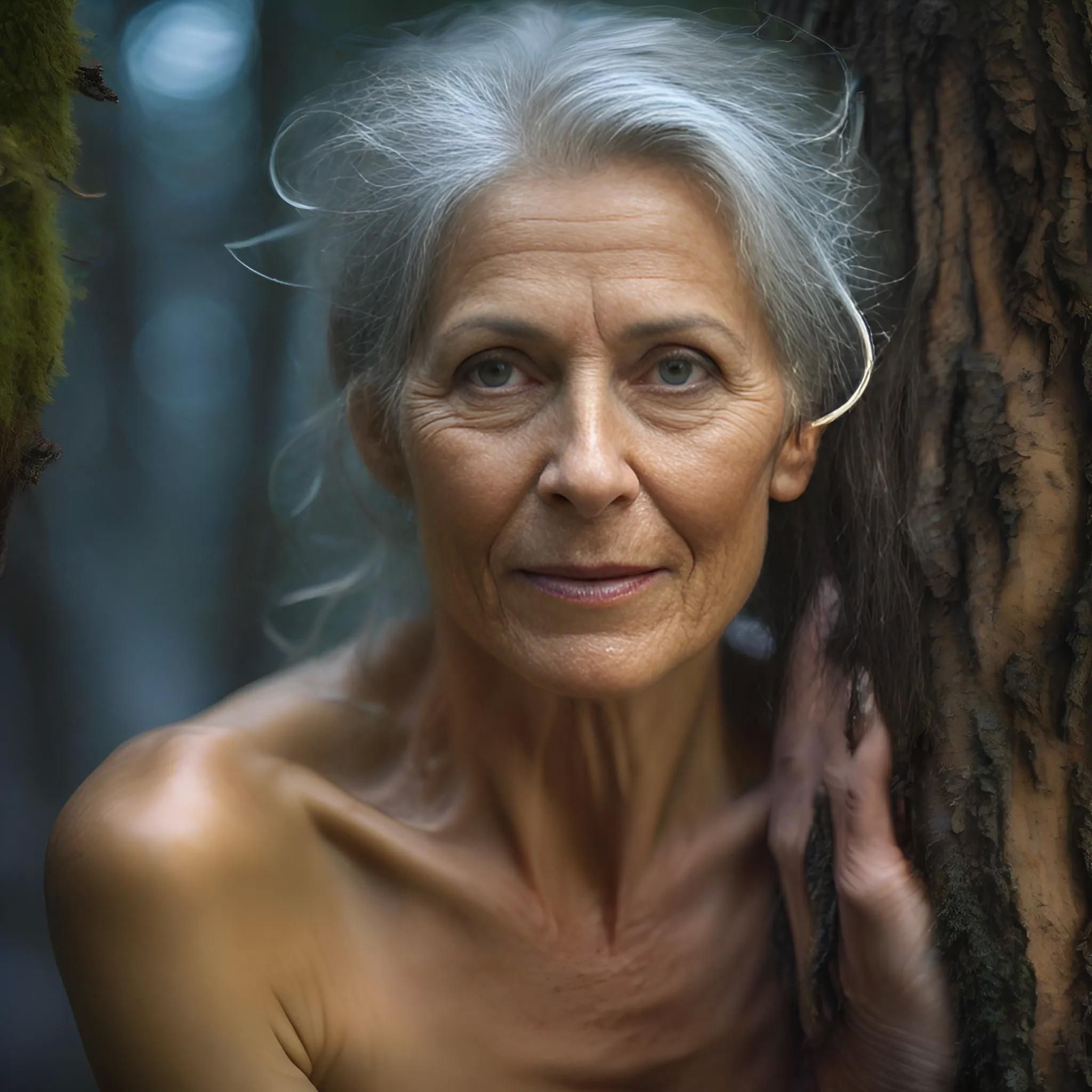 AI Granny Forest Path