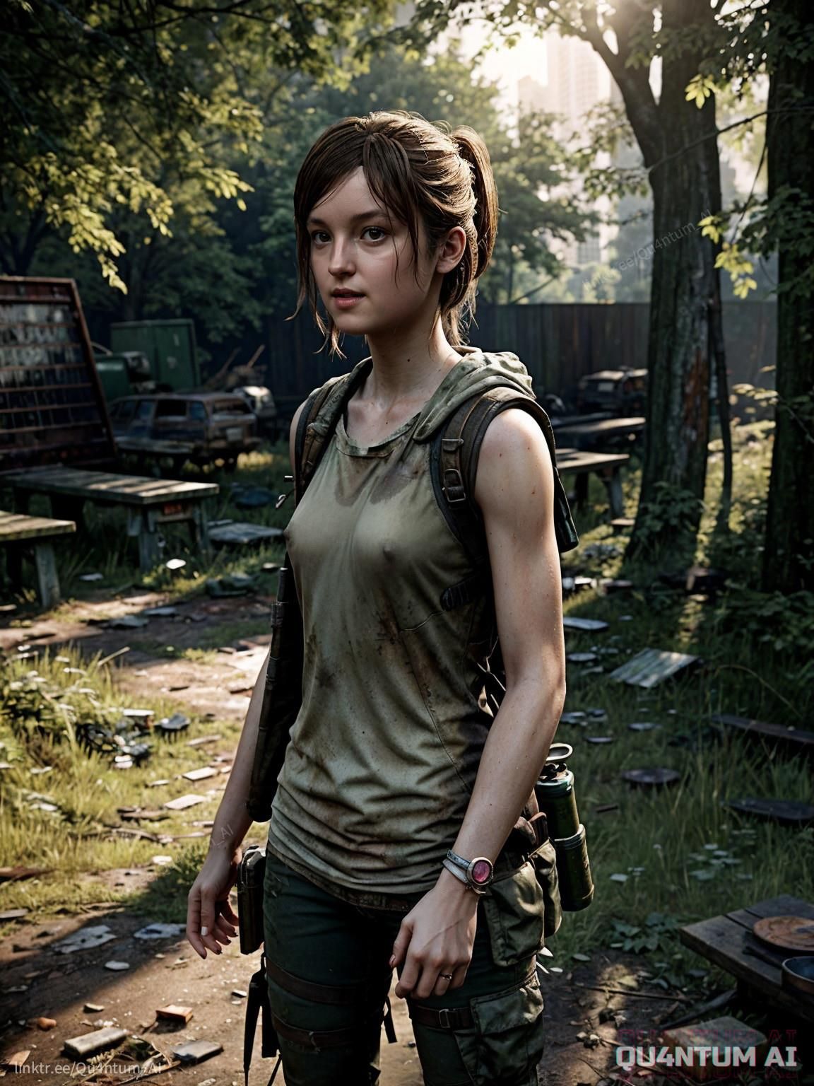 AI Bella Ramsey Ellie Williams # TheLast Of Us Game Of Thrones
