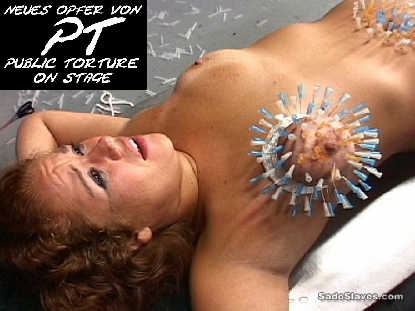 PT neue Opfer public torture on stage 