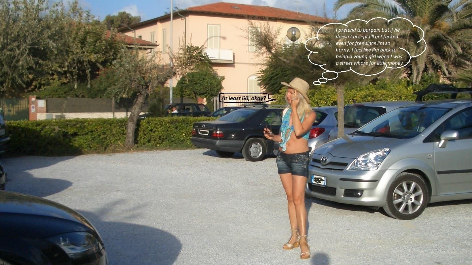 Street whore...by chance
