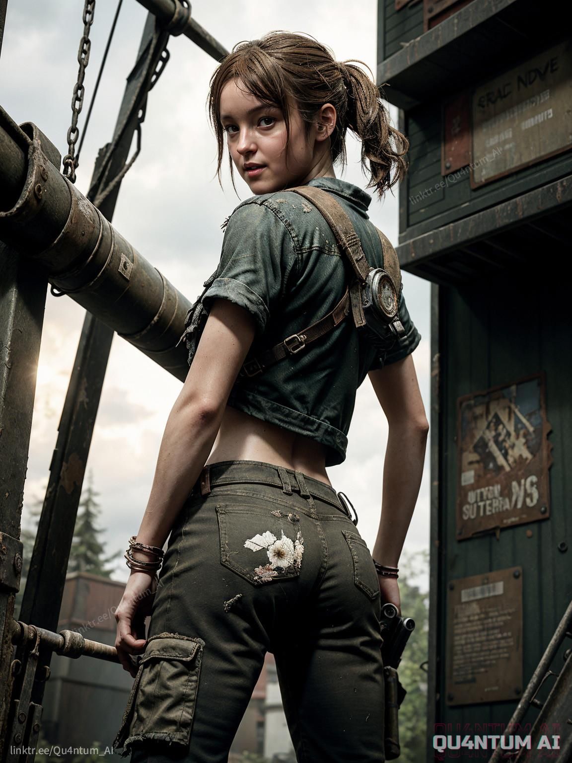 AI Bella Ramsey Ellie Williams # TheLast Of Us Game Of Thrones