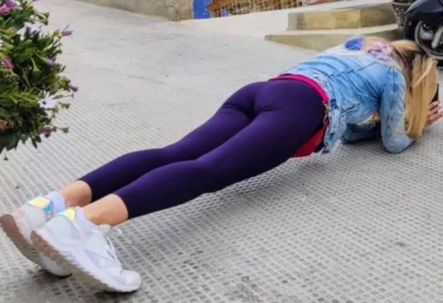 Skinny Polish Joga Netslut Ola S. Exposed NN