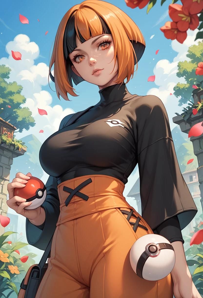 Pokémon Sexy Grass Trainer Gardenia hentai