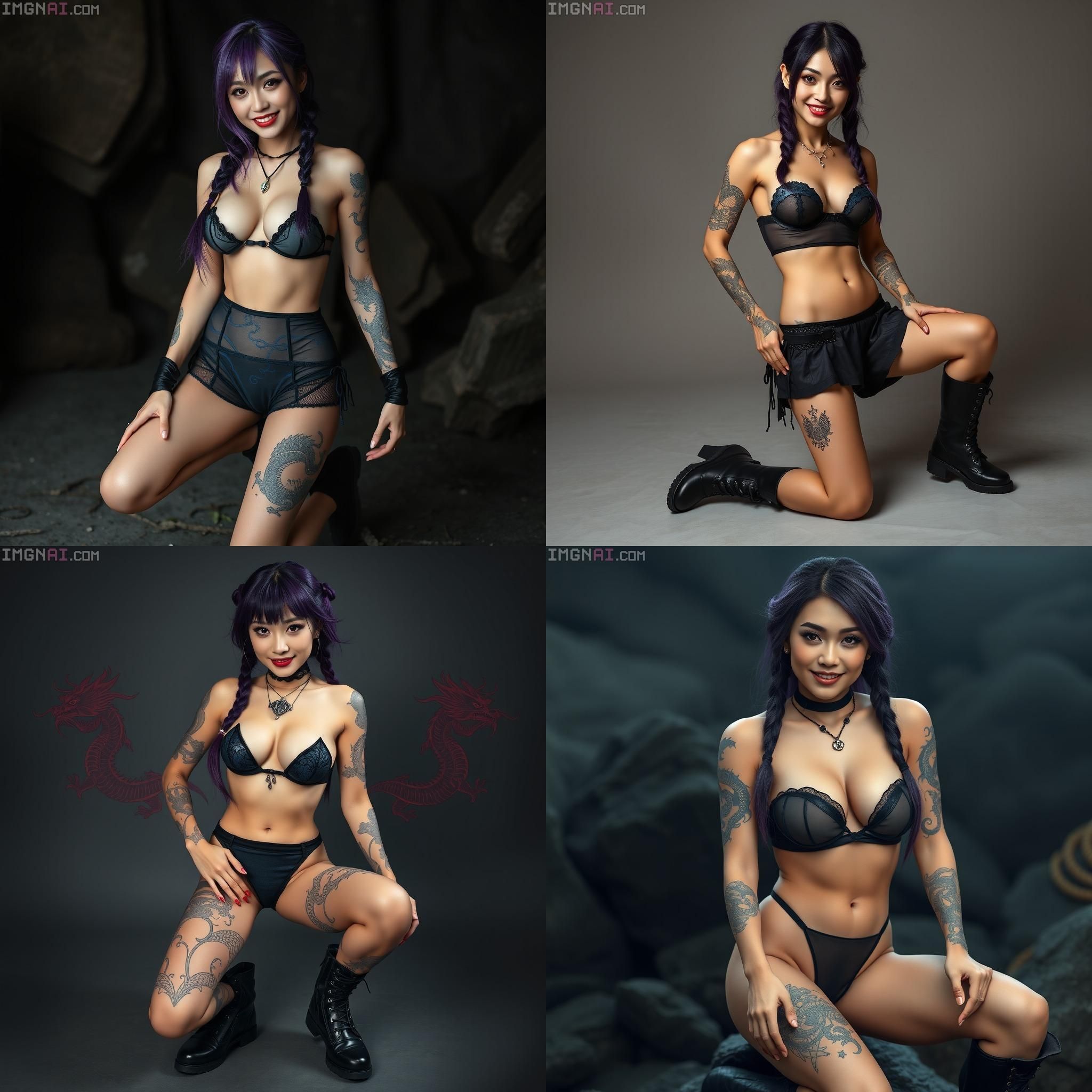 Other clothes, other poses, other scenes...