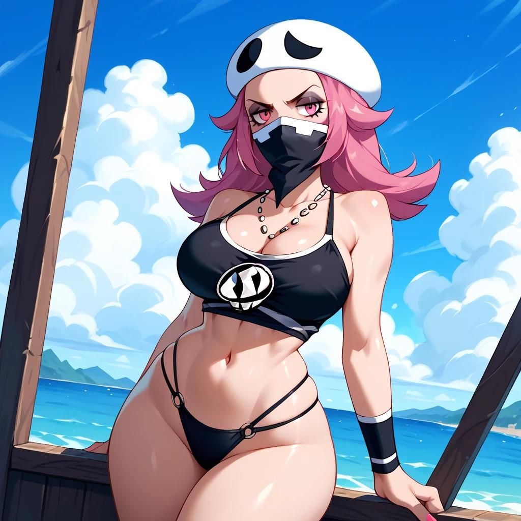 pokemon méchant équipe crâne sexy féminin grogn rapp hentai