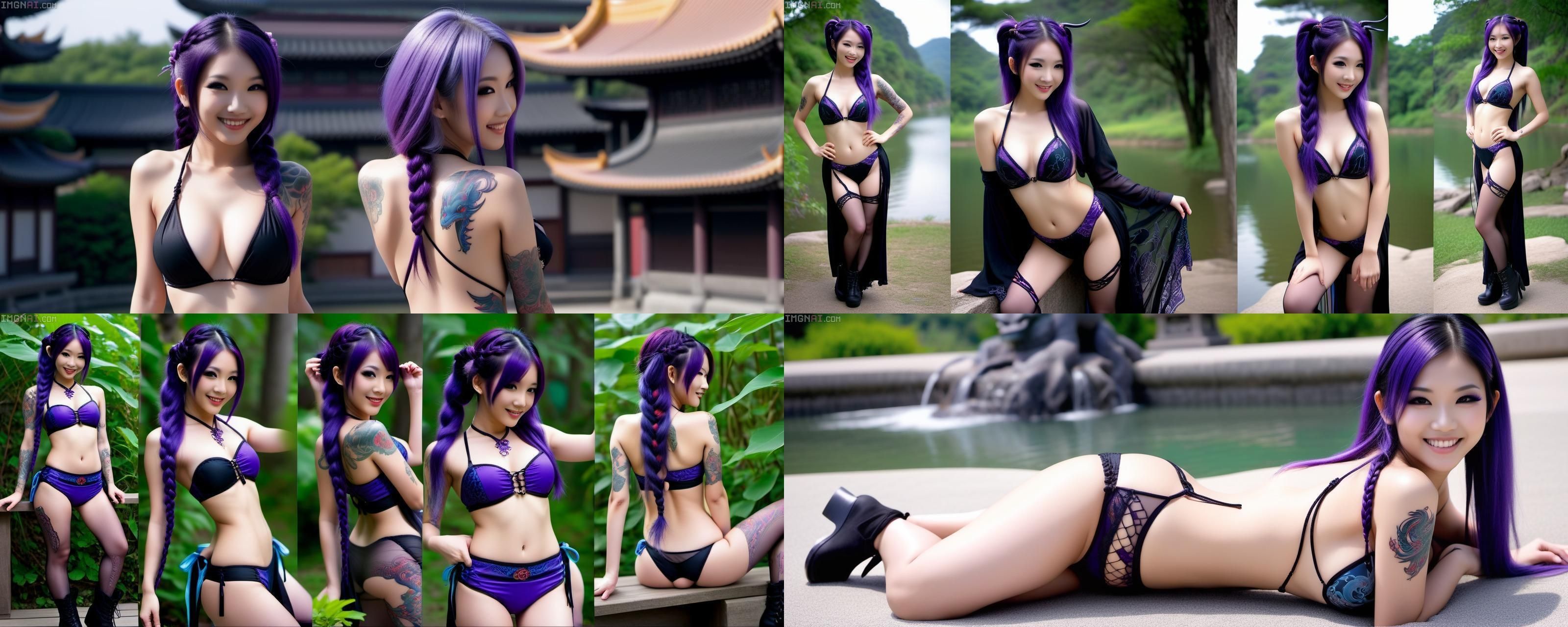 Other clothes, other poses, other scenes...