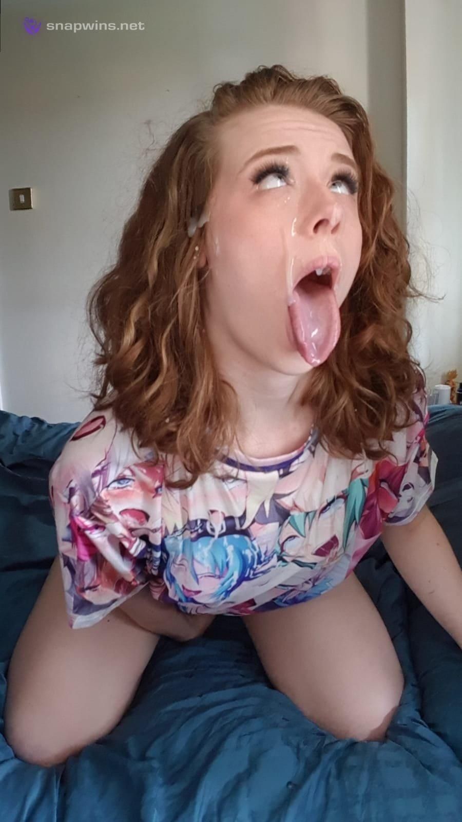 Beste echte Ahegao!